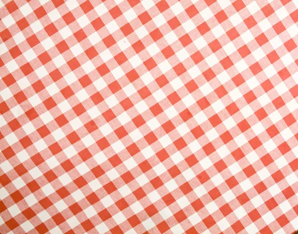 Tablecloth texture-checked fabric — Stock Photo, Image