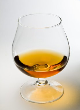 Glass of Cognac clipart