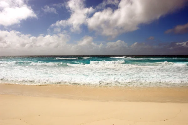 stock image Beach Seychelles. Island La Digue.