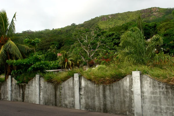 Stock image Mountains and hills of Seychelles.