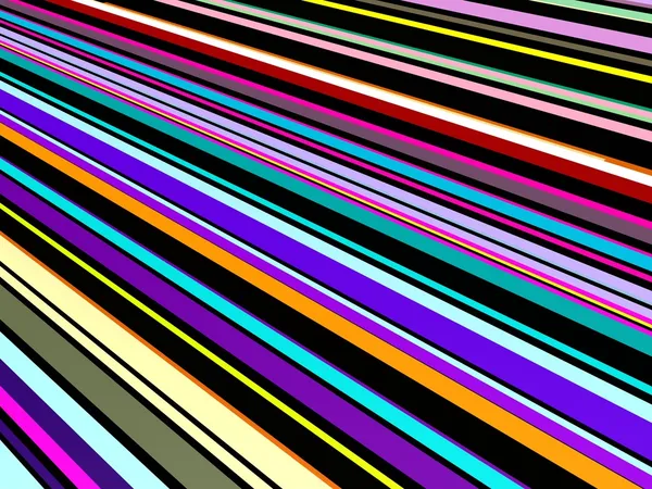 Listras multicoloridas — Fotografia de Stock