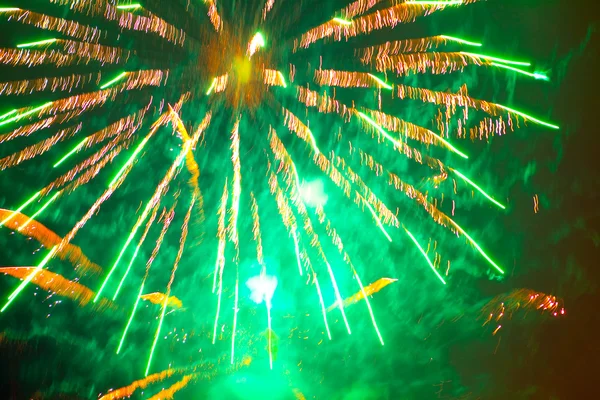 stock image Beautiful fireworks-3
