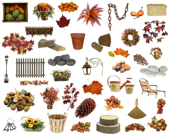 Herbstcollage — Stockfoto