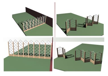 Fences clipart