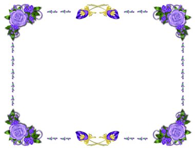 Lilac Frame clipart