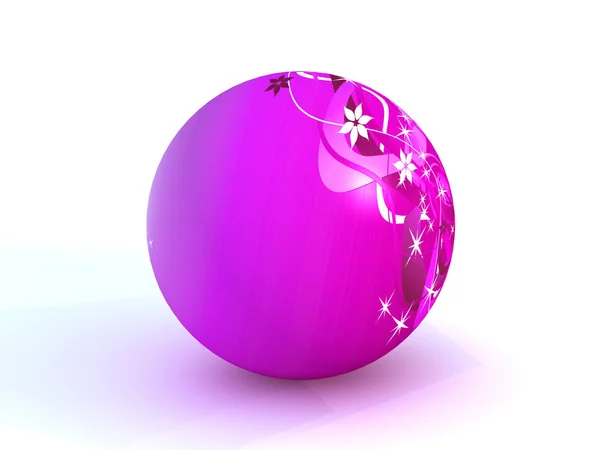 Modello di palla rosa — Foto Stock