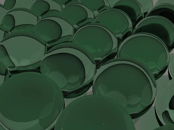 Burbujas verdes —  Fotos de Stock
