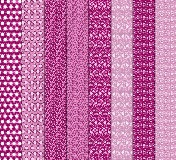 Fabrics with patterns — Stock Photo, Image