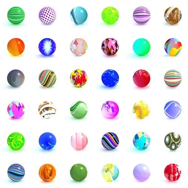 Different balls — Stock Photo, Image