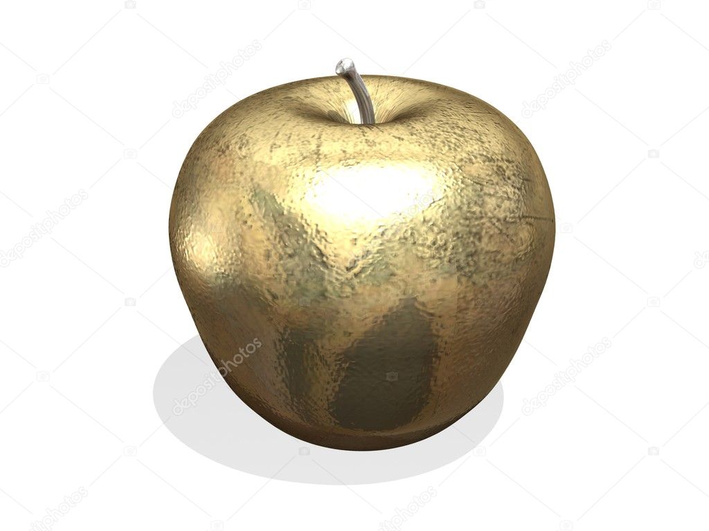 Metallic apple — Stock Photo © Winter80 #1408754