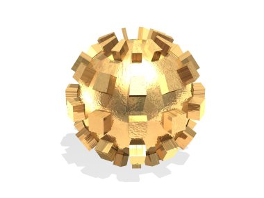 Cubic ball clipart