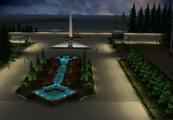 Tree planting and landscaping