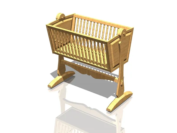 Lullaby crib — Stock Photo, Image