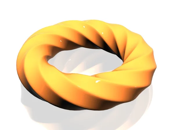 Twisted ring — Stock Photo, Image
