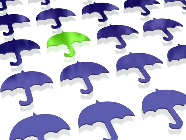 Paraplu 's — Stockfoto