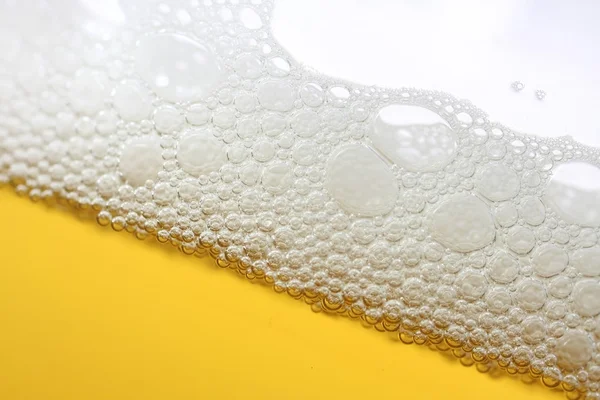 BEER GLASS MACRO — Stock Photo, Image