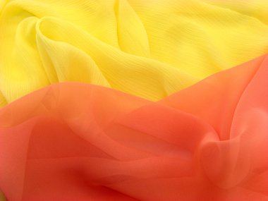 buruşuk parlak turuncu ve sarı mavi SK