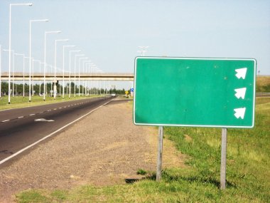 Highway sign clipart