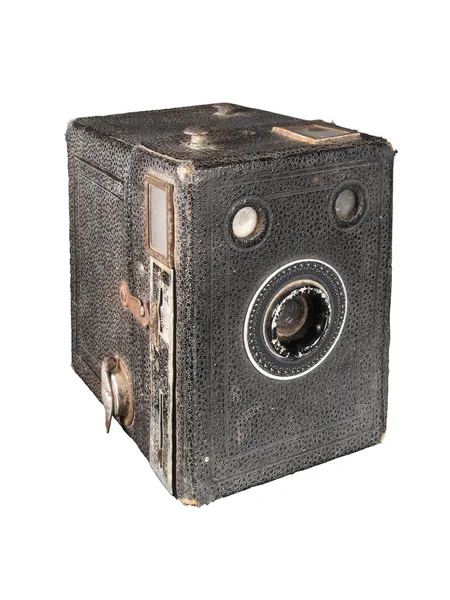 Antique box camera — Stock Photo, Image