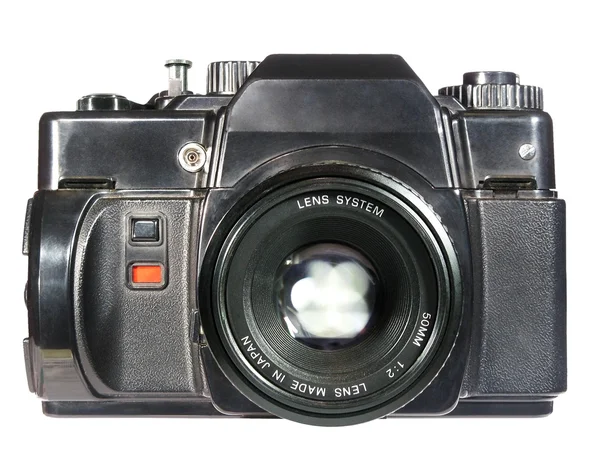 Παλιά φωτογραφική μηχανή ρεφλέξ — Φωτογραφία Αρχείου