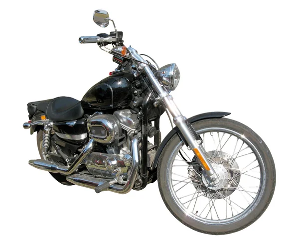 Motocicleta personalizada clássica — Fotografia de Stock