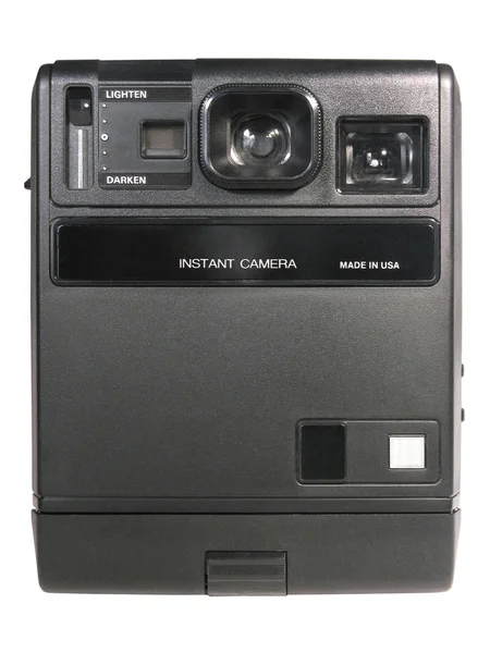 Παλιά αυτόματη άμεση φωτογραφική μηχανή απομονωθεί — Φωτογραφία Αρχείου