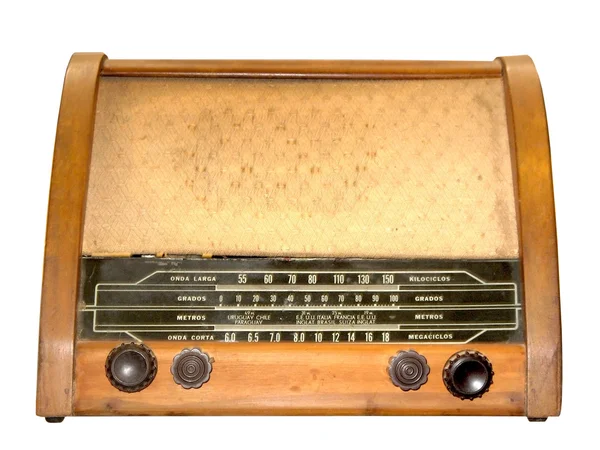 Radioul antic — Fotografie, imagine de stoc