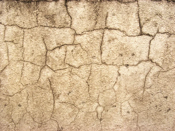 水泥裂缝 — 图库照片