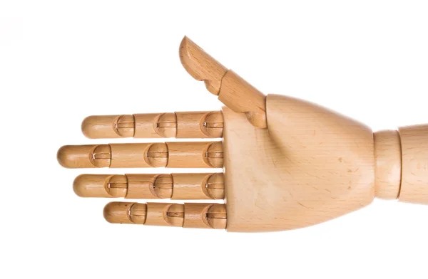 stock image Wooden human hand