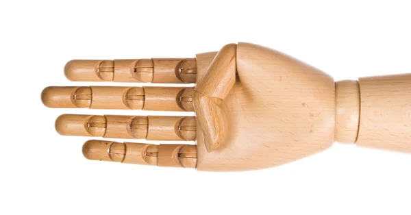 stock image Wooden human hand