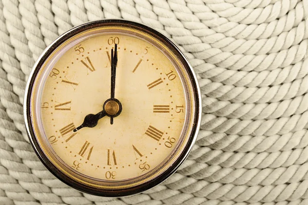 stock image Clock with Roman numerals on cord