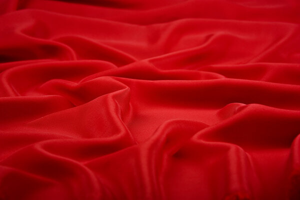 Smooth Red Silk