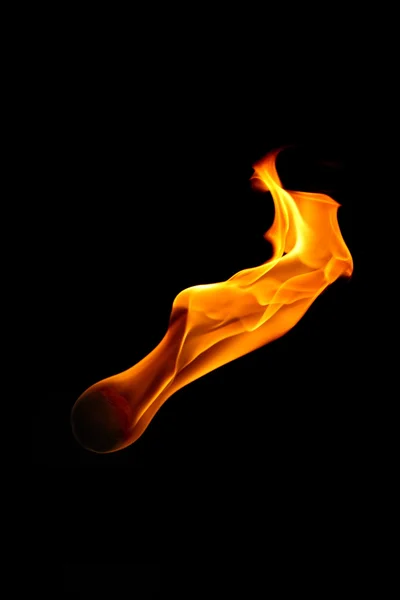 Oheň míč — Stock fotografie