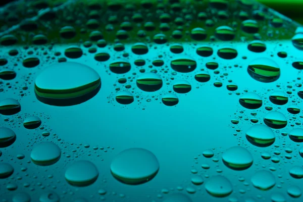 Achtergrond van waterdruppels — Stockfoto