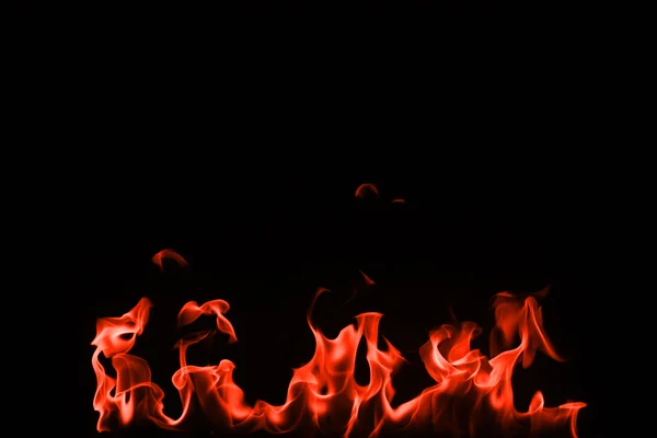 Rotes Feuer — Stockfoto