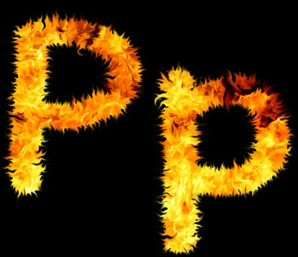 Stock image Flame symbol p