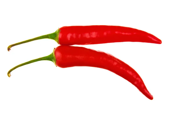 Rode hete chili pepers — Stockfoto