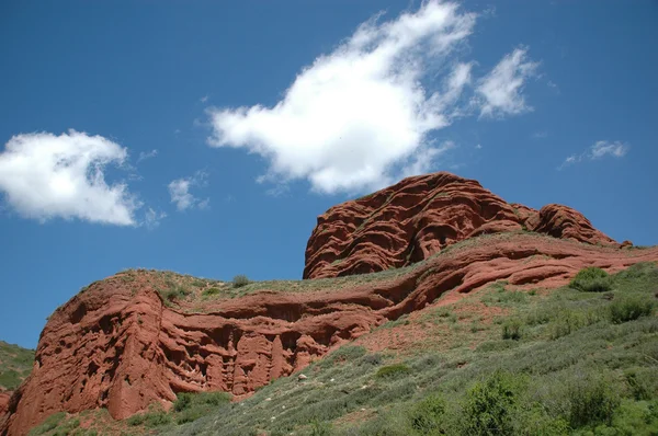 Red rocks and the sky — Stock Photo, Image