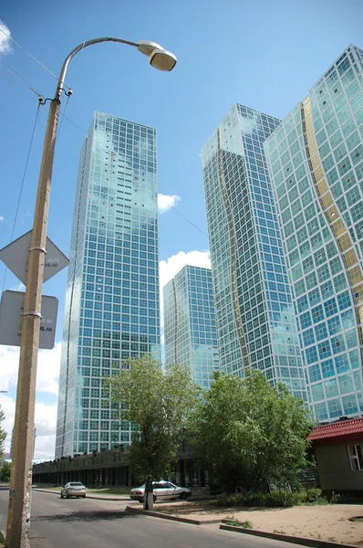 Street of skyscrapers — Stock Photo, Image