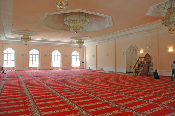 Inside of a mosque — Stock Photo, Image