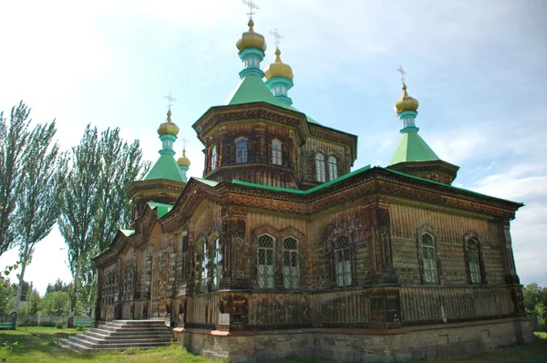 Igreja ortodoxa única, fachada — Fotografia de Stock