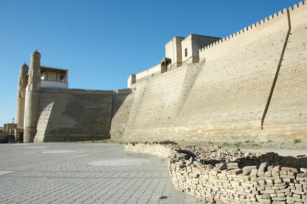 Restauração de uma antiga fortaleza — Fotografia de Stock