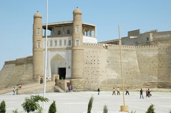 Ancient fortress in Bukhara — Stock Photo, Image