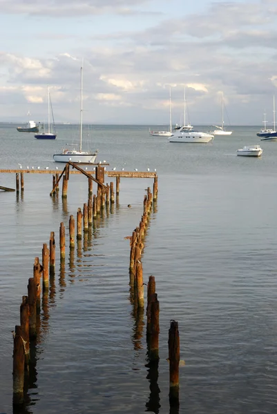 stock image Old pier