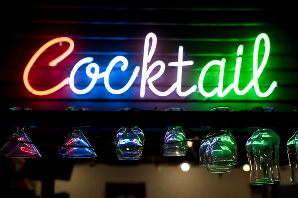 "cocktail" inscription — Stockfoto