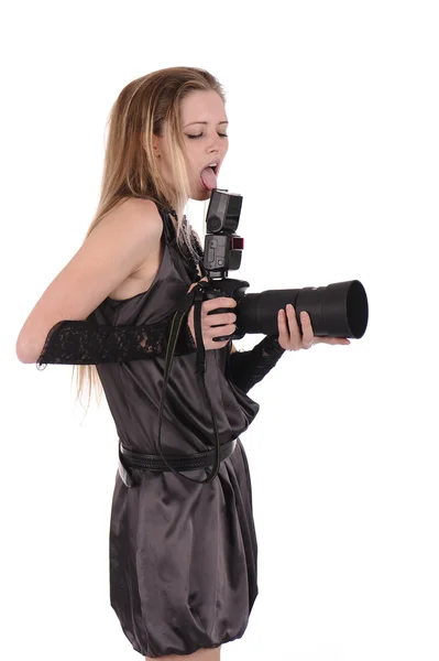 Svůdné fotokamery — Stock fotografie