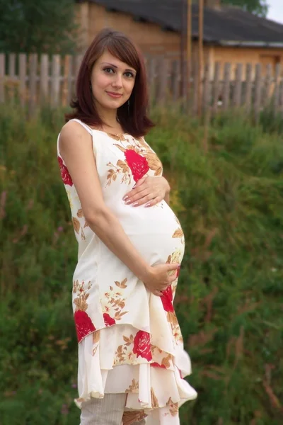 怀孕妇女 — 图库照片