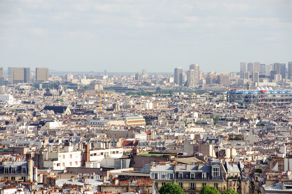 View of Paris. may be use like background