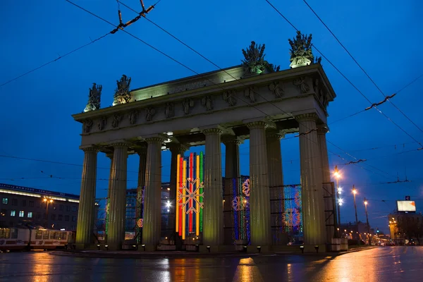 Arco triunfal em São Petersburgo — Fotografia de Stock