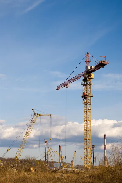 The building beginning — Stock Photo, Image